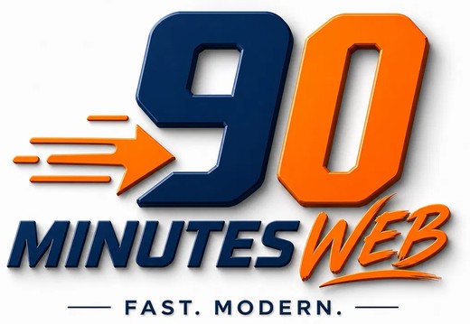 90 Minutes Web — Fast. Modern.